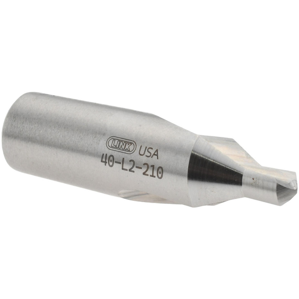 Titan USA Combination Drill & Countersink: #5, 7/16" Body Dia, 118 deg, High-Speed Steel - CS50056