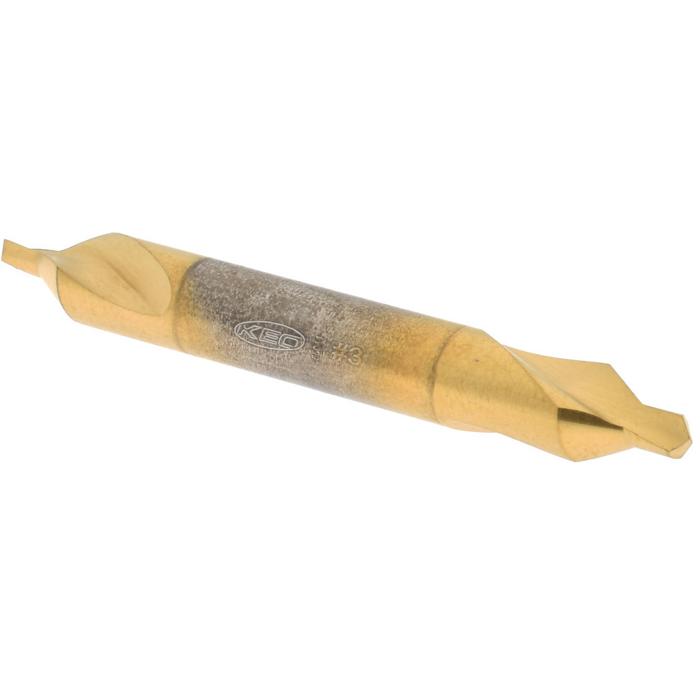 Keo Combination Drill & Countersink: 3.50 mm Body Dia, 118 deg, Cobalt - 907-000-205