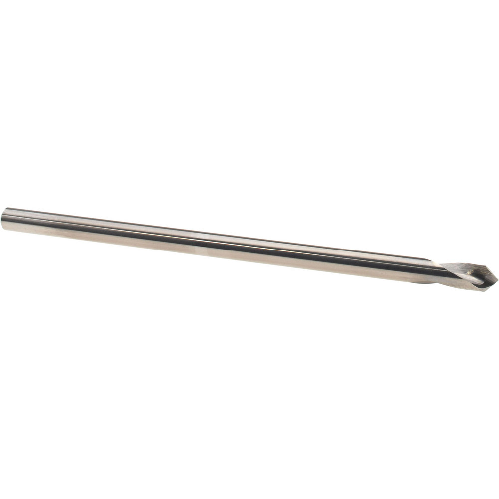 Harvey Tool Spotting Drill: 1/8" Dia, 60 deg, 1-1/2" OAL, Solid Carbide - 932808