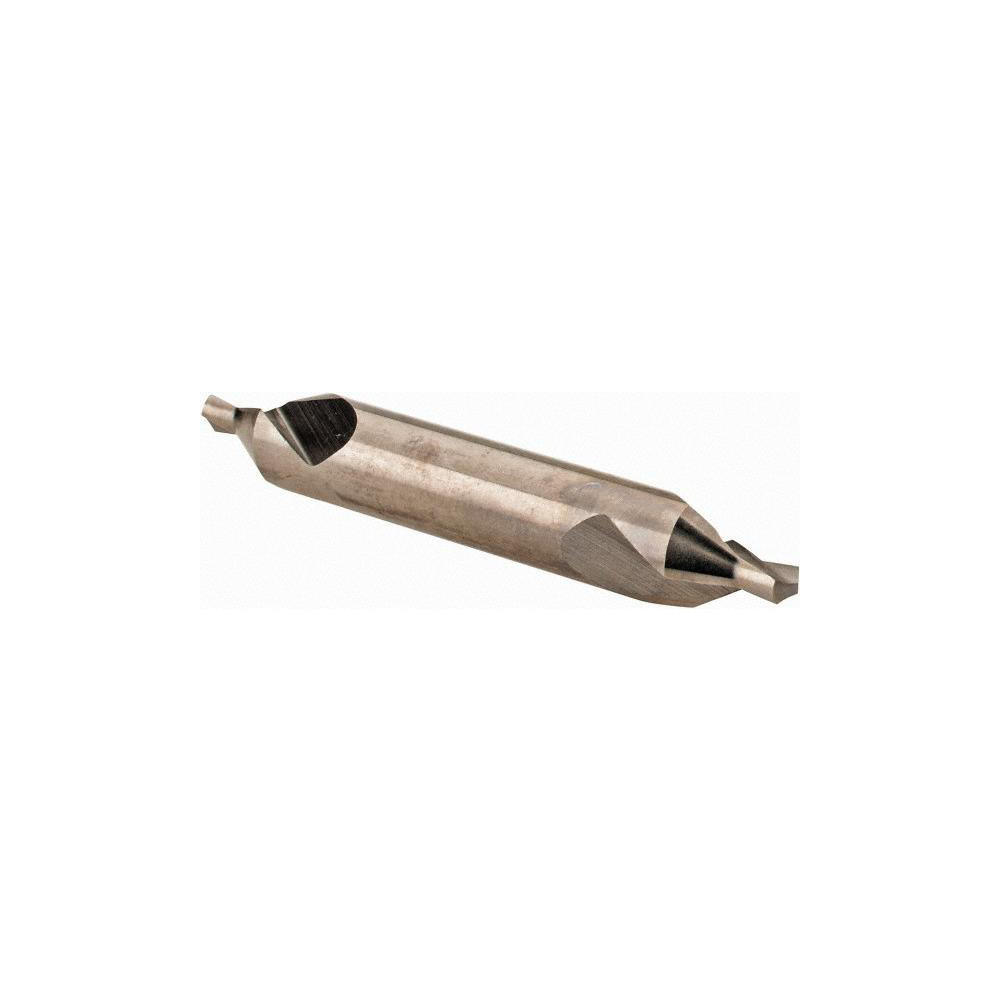 Hertel Combination Drill & Countersink: #4, 5/16" Body Dia, High-Speed Steel - 585U 4