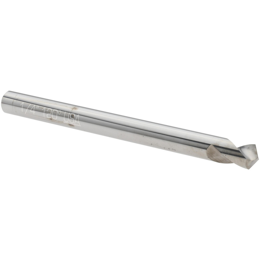Magafor Spotting Drill: 14.00 mm Dia, 120 deg, Solid Carbide - 888196H1400