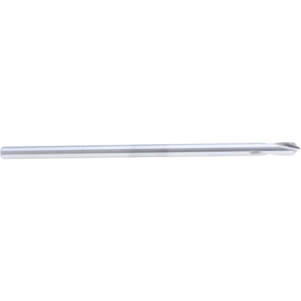 Hertel Spotting Drill: 1/4" Dia, 90 deg, 5-1/2" OAL, High-Speed Steel - H-8119C0635055