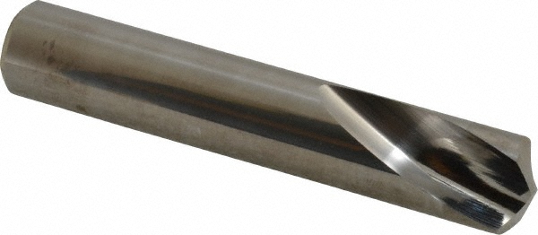 Keo Spotting Drill: 5/8" Dia, 142 deg, 3-1/2" OAL, Solid Carbide - 956-000-667