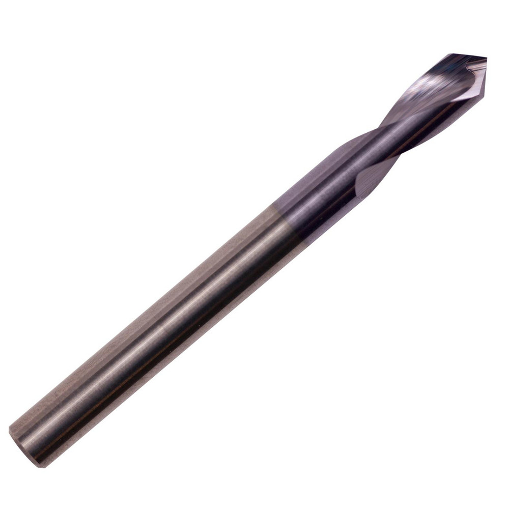 Keo Spotting Drill: 1/8" Dia, 120.0 deg, 2" OAL, Solid Carbide - 956-000-366