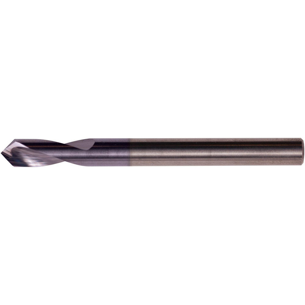 Keo Spotting Drill: 1/8" Dia, 120.0 deg, 2" OAL, Solid Carbide - 956-000-366