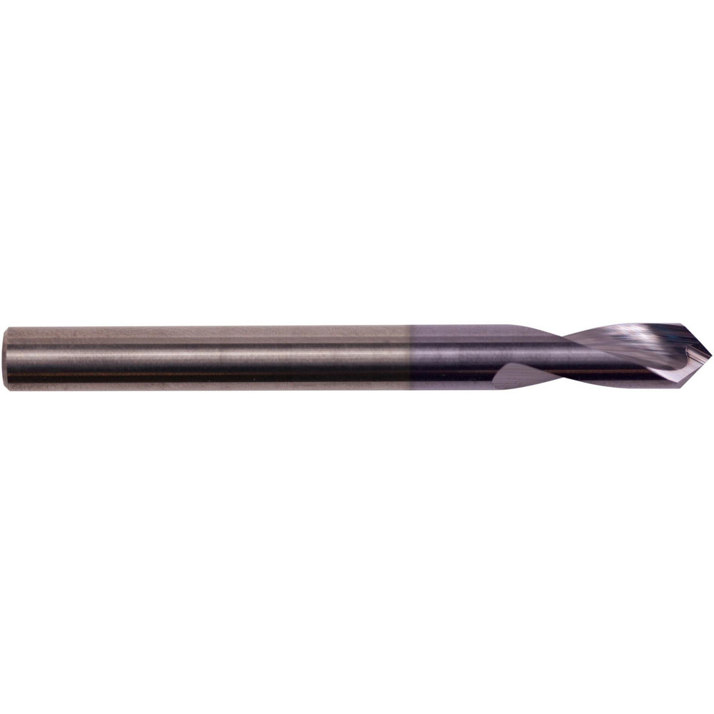 Keo Spotting Drill: 1/8" Dia, 120.0 deg, 2" OAL, Solid Carbide - 956-000-366