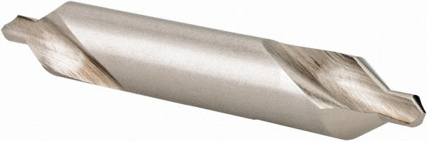 Chicago-Latrobe Combination Drill & Countersink: #00, 1/8" Body Dia, High-Speed Steel - 56699