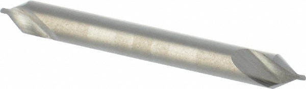 Chicago-Latrobe Combination Drill & Countersink: #00, 1/8" Body Dia, High-Speed Steel - 56699