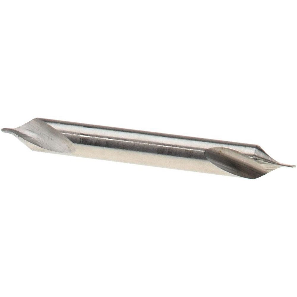 Chicago-Latrobe Combination Drill & Countersink: #00, 1/8" Body Dia, High-Speed Steel - 56699