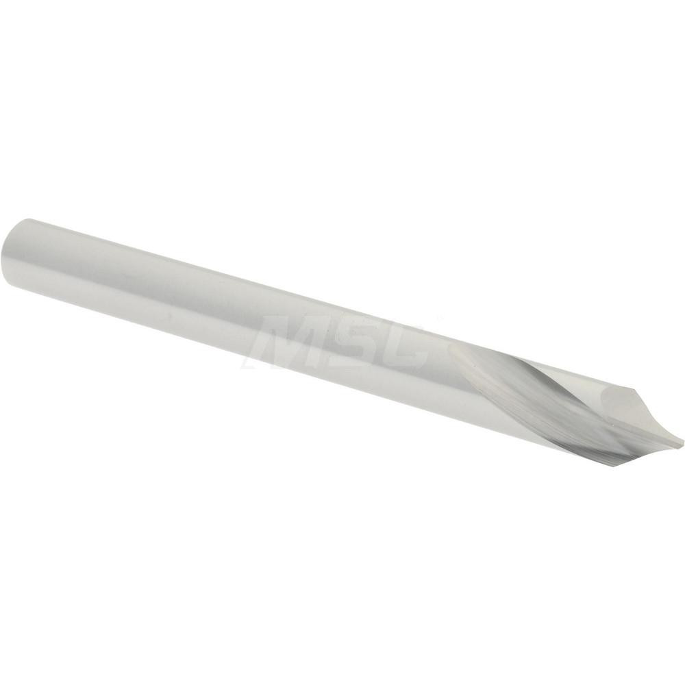 Accupro Spotting Drill: 6.00 mm Dia, 90 deg, 63 mm OAL, Solid Carbide - 89699052