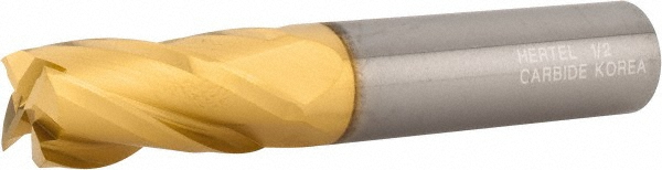 Hertel Combination Drill & Countersink: #5, 7/16" Body Dia, 118 deg, High-Speed Steel - H-81185050600
