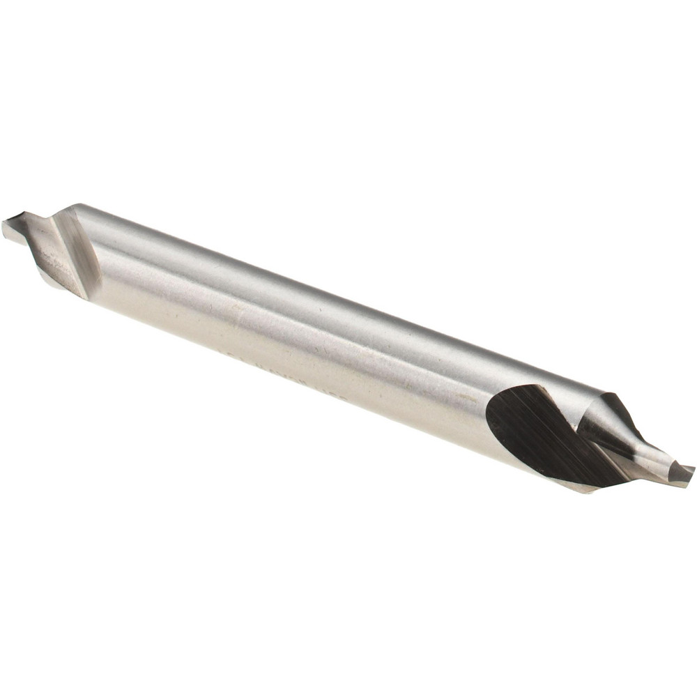 Magafor Combination Drill & Countersink: #4, 5/16" Body Dia, 118 deg, High-Speed Steel - 81185040300