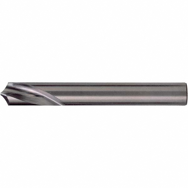 Chicago-Latrobe Spotting Drill: 5/8" Dia, 90 deg, 4-1/4" OAL, Solid Carbide - 78226