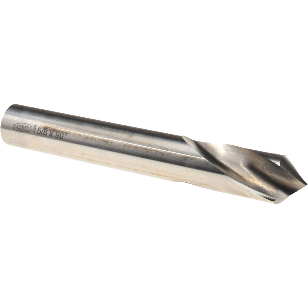 Chicago-Latrobe Spotting Drill: 5/8" Dia, 90 deg, 4-1/4" OAL, Solid Carbide - 78226