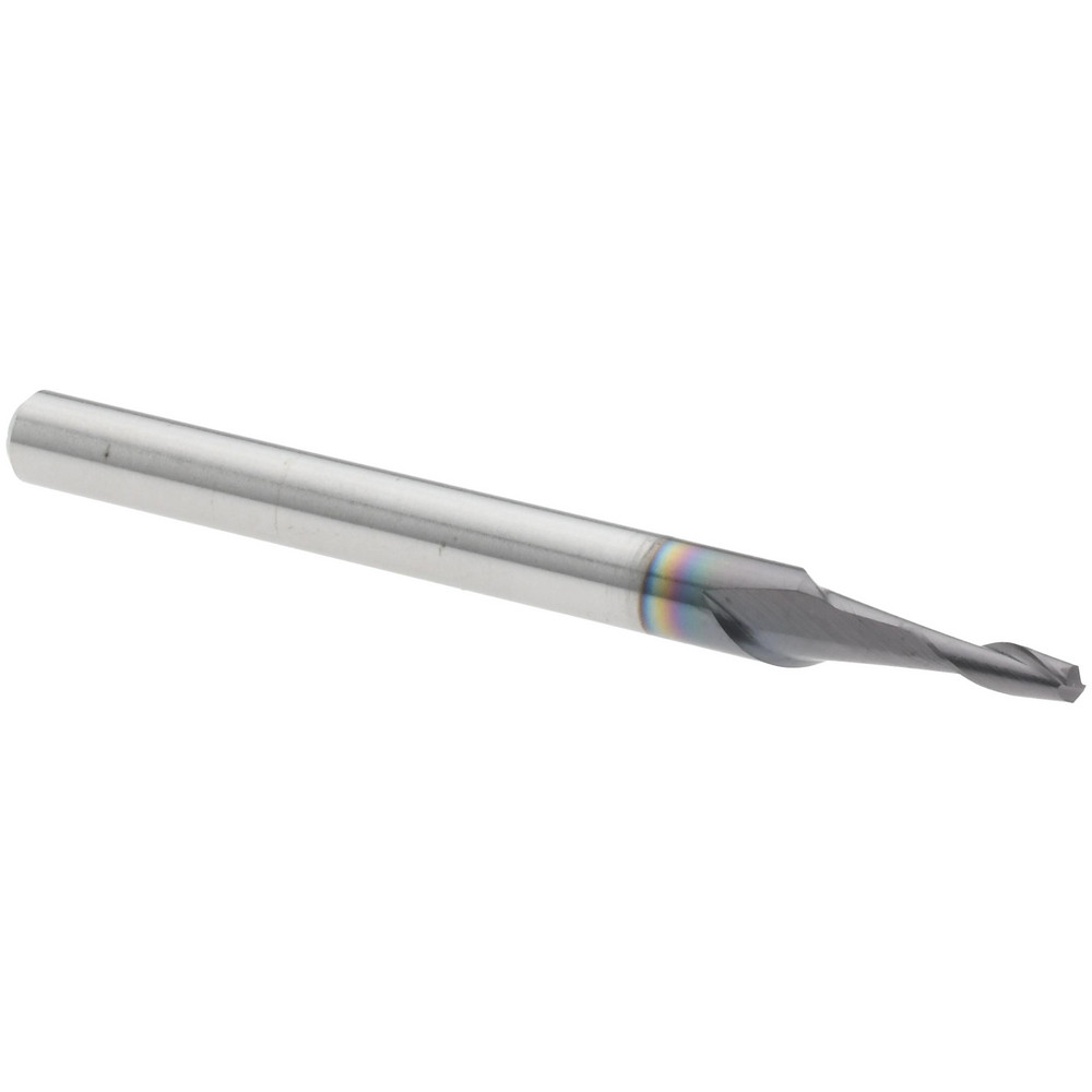 Harvey Tool Spotting Drill: 0.0250" Dia, 140 deg, 1.5000" OAL, Solid Carbide - 39825
