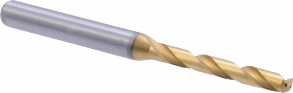 Accupro Spotting Drill: 1.60 mm Dia, 120 deg, 38 mm OAL, Solid Carbide - A-6140160R