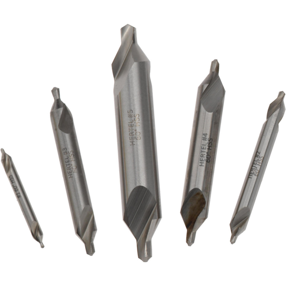 Keo 5 Pc #1 to #5 High Speed Steel Combo Drill & Countersink Set - 78005