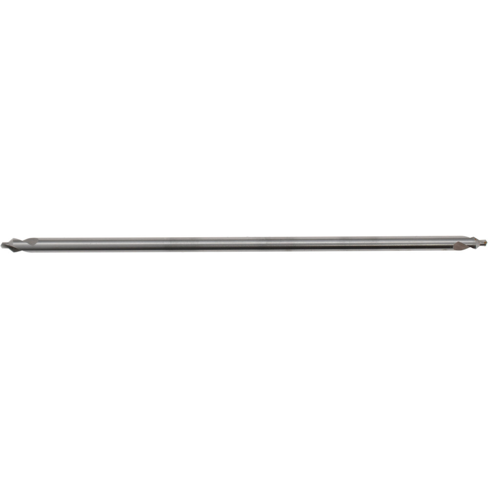 Hertel Combination Drill & Countersink: #2, 3/16" Body Dia, 118 deg, High-Speed Steel - H-81154L02060