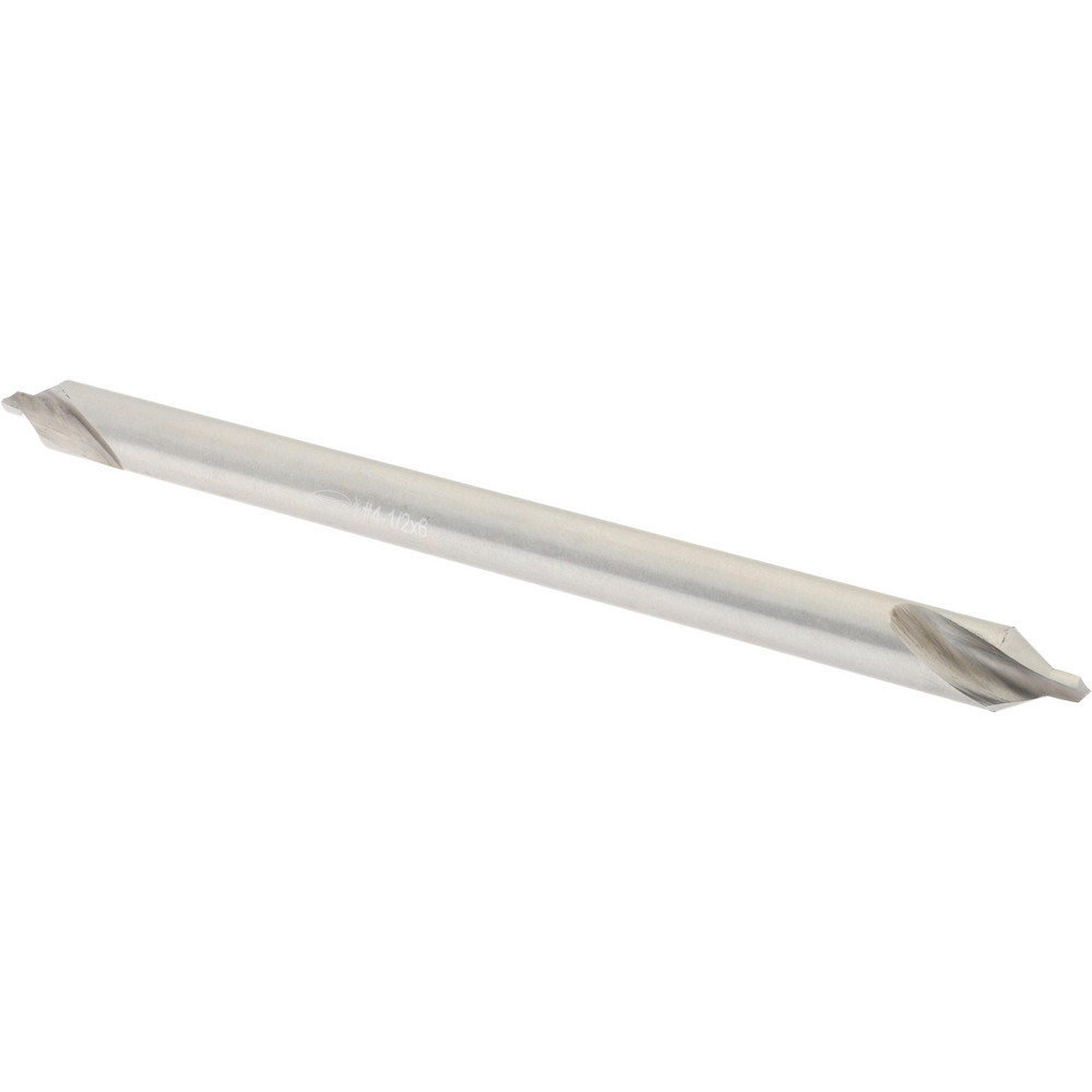 Titan USA Combination Drill & Countersink: #4-1/2, 3/8" Body Dia, 118 deg, High-Speed Steel - CS50060