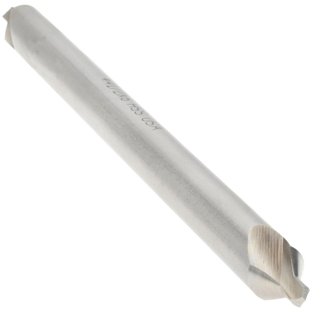 Titan USA Combination Drill & Countersink: #4-1/2, 3/8" Body Dia, 118 deg, High-Speed Steel - CS50060
