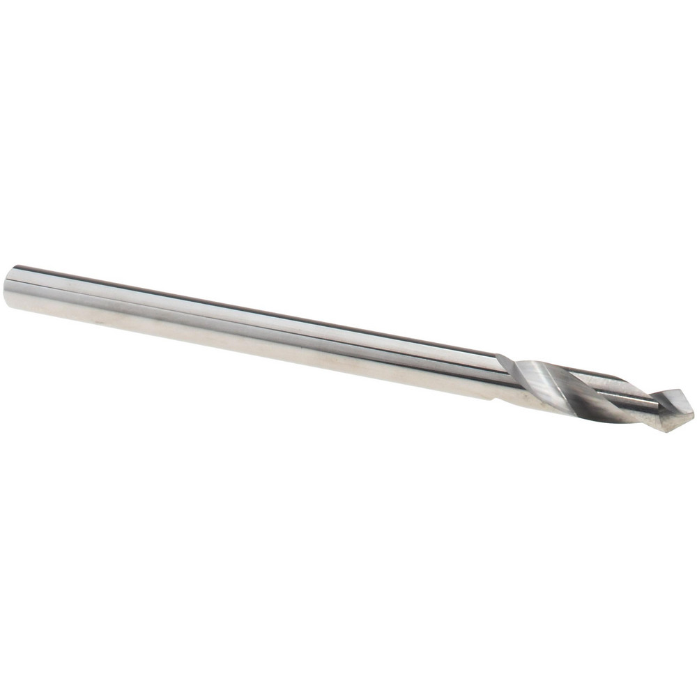 Harvey Tool Spotting Drill: 0.0100" Dia, 90 deg, 3.0000" OAL, Solid Carbide - 987910