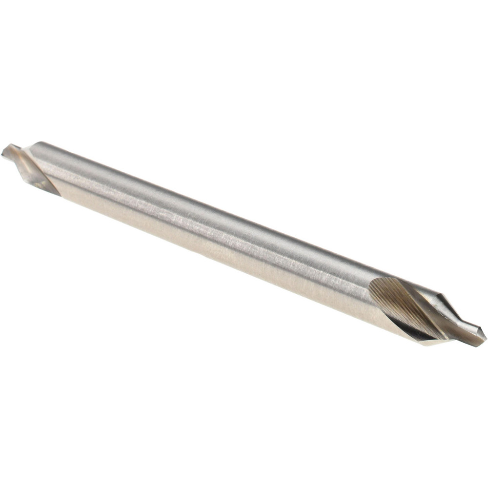 Titan USA Combination Drill & Countersink: #4, 5/16" Body Dia, 118 deg, High-Speed Steel - CS50044