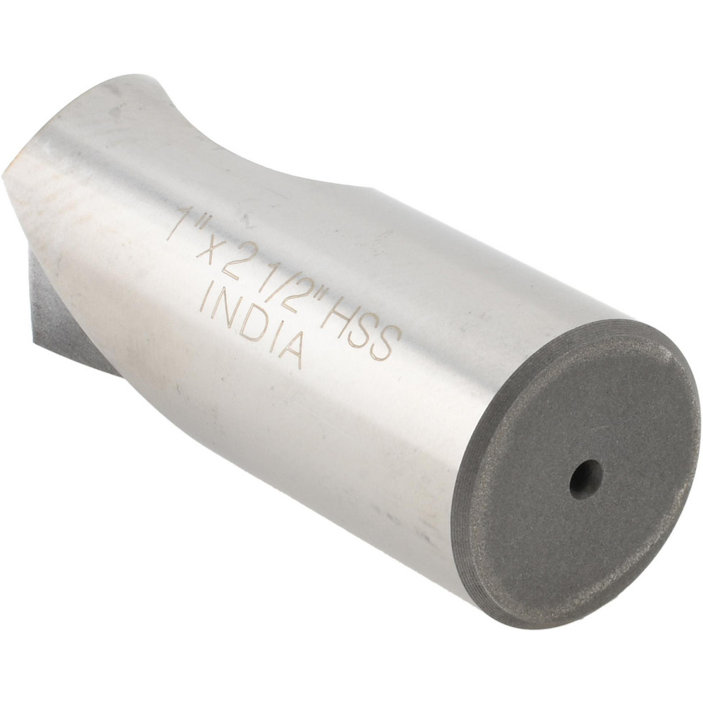 Value Collection Spotting Drill: 1" Dia, 118 deg, 2-1/2" OAL, High-Speed Steel - 19442961000000S