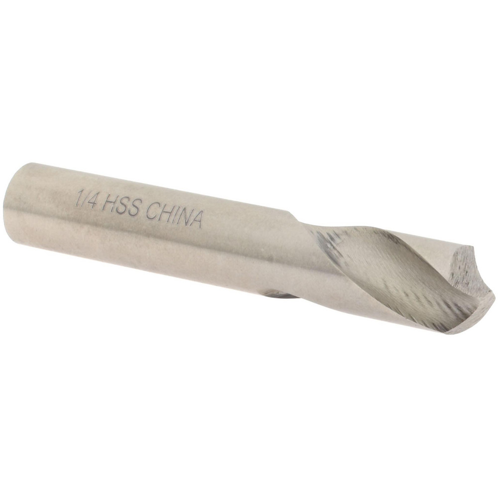 Value Collection Spotting Drill: 1/4" Dia, 118 deg, 1-1/2" OAL, High-Speed Steel - 216-1516