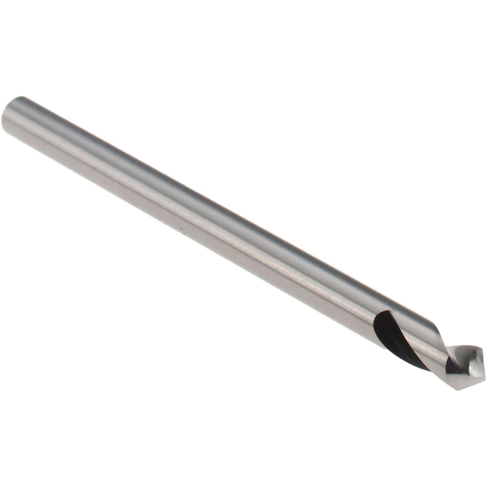 Titan USA Spotting Drill: 1/8" Dia, 90 deg, 2" OAL, Solid Carbide - TC18708