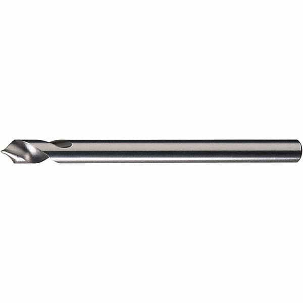 Chicago-Latrobe Spotting Drill: 3/4" Dia, 90 deg, 8" OAL, High-Speed Steel - 49500
