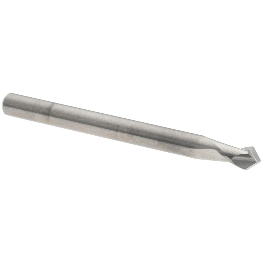 Harvey Tool Spotting Drill: 1/8" Dia, 90 deg, 1-1/2" OAL, Solid Carbide - 816108