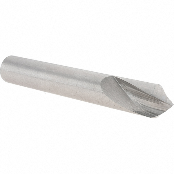 Hertel Spotting Drill: 3/4" Dia, 90 deg, 5-3/16" OAL, Cobalt M-42 - Y59919019