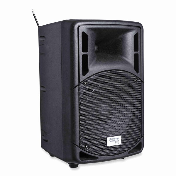 Oklahoma Sound Wireless PA System with Wireless Tie Clip Microphone, 40 W, Black - PRA8000PRA86