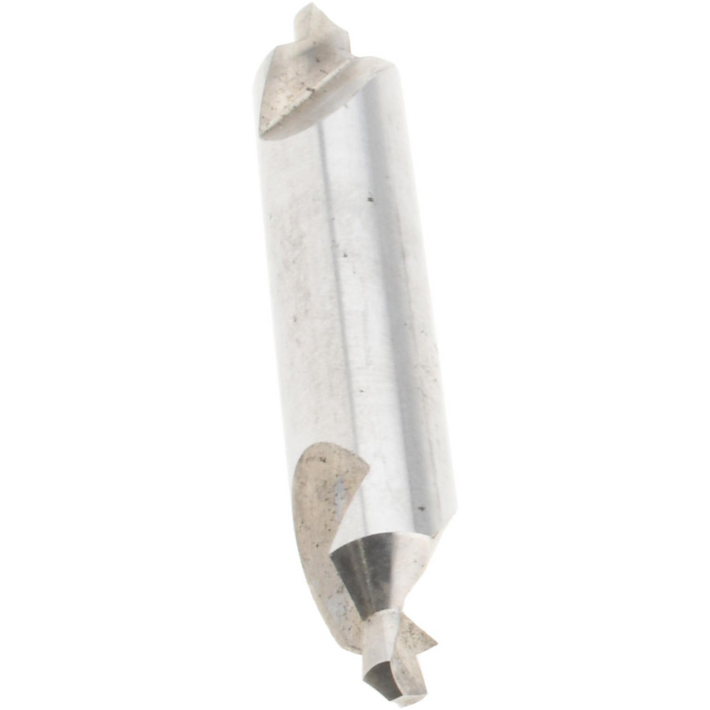Hertel Combination Drill & Countersink: #4, 5/16" Body Dia, 118 deg, High-Speed Steel - H-81154040000