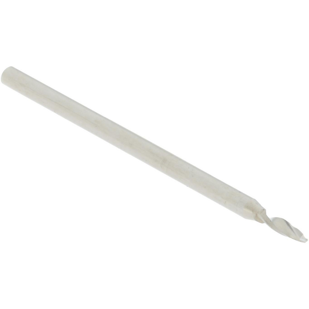 Accupro Spotting Drill: 1.00 mm Dia, 120 deg, 30 mm OAL, Solid Carbide - A-6140100R