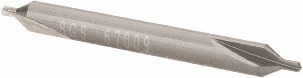 Dormer Pramet Combination Drill & Countersink: 4.00 mm Body Dia, 122 deg, High-Speed Steel - 5969888