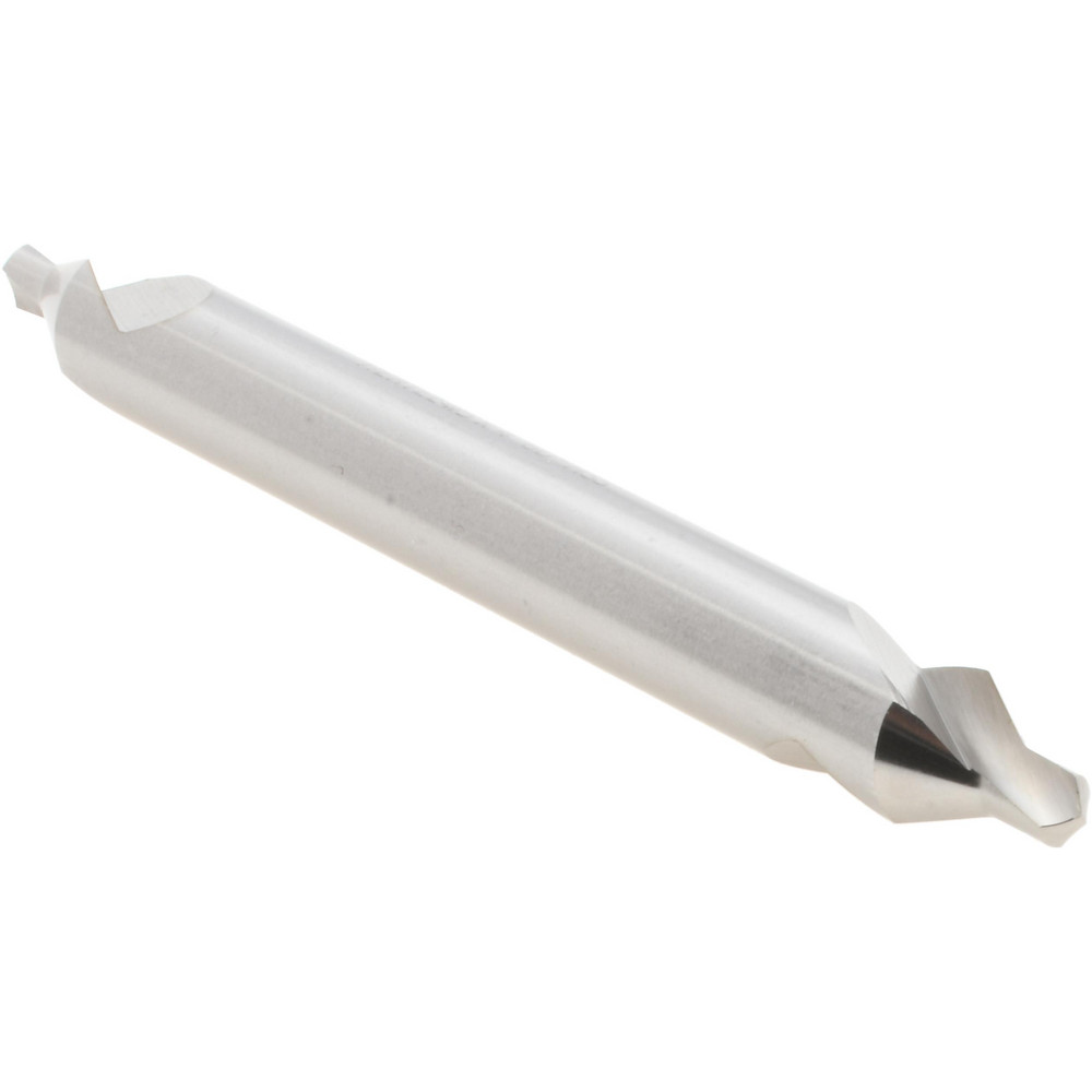 Hertel Combination Drill & Countersink: #5, 7/16" Body Dia, 118 deg, High-Speed Steel - H-81185050400