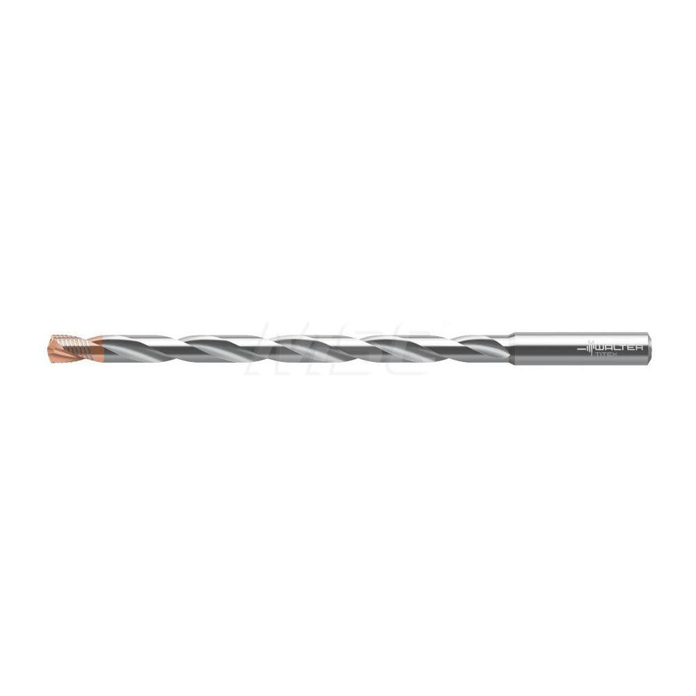 Walter-Titex Spotting Drill: 6.00 mm Dia, 90 deg, 66 mm OAL, Solid Carbide - 5058254