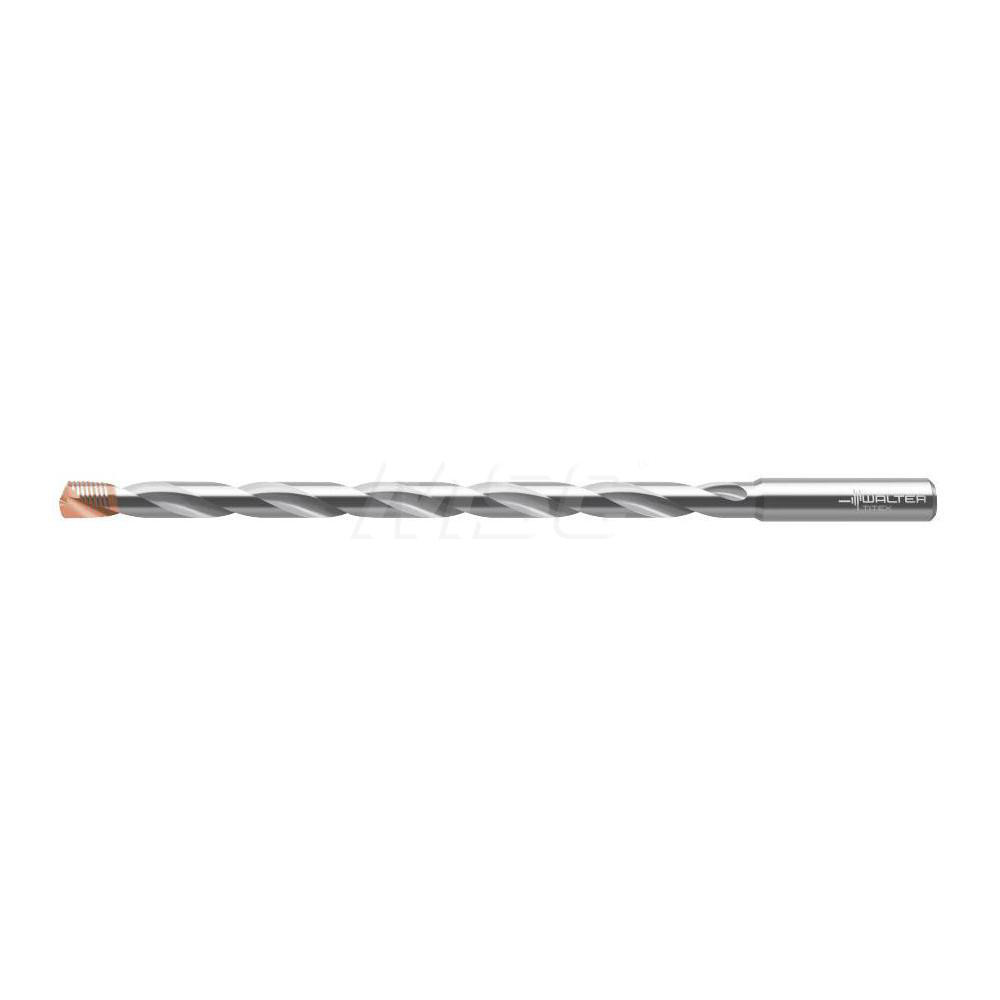 Walter-Titex Spotting Drill: 6.00 mm Dia, 90 deg, 66 mm OAL, Solid Carbide - 5058254