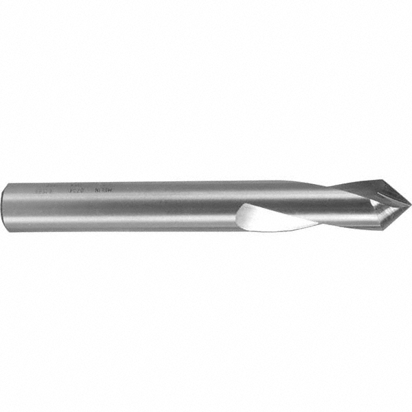 Melin Tool Spotting Drill: 4.00 mm Dia, 82 deg, 52 mm OAL, Cobalt M-42 - 10847
