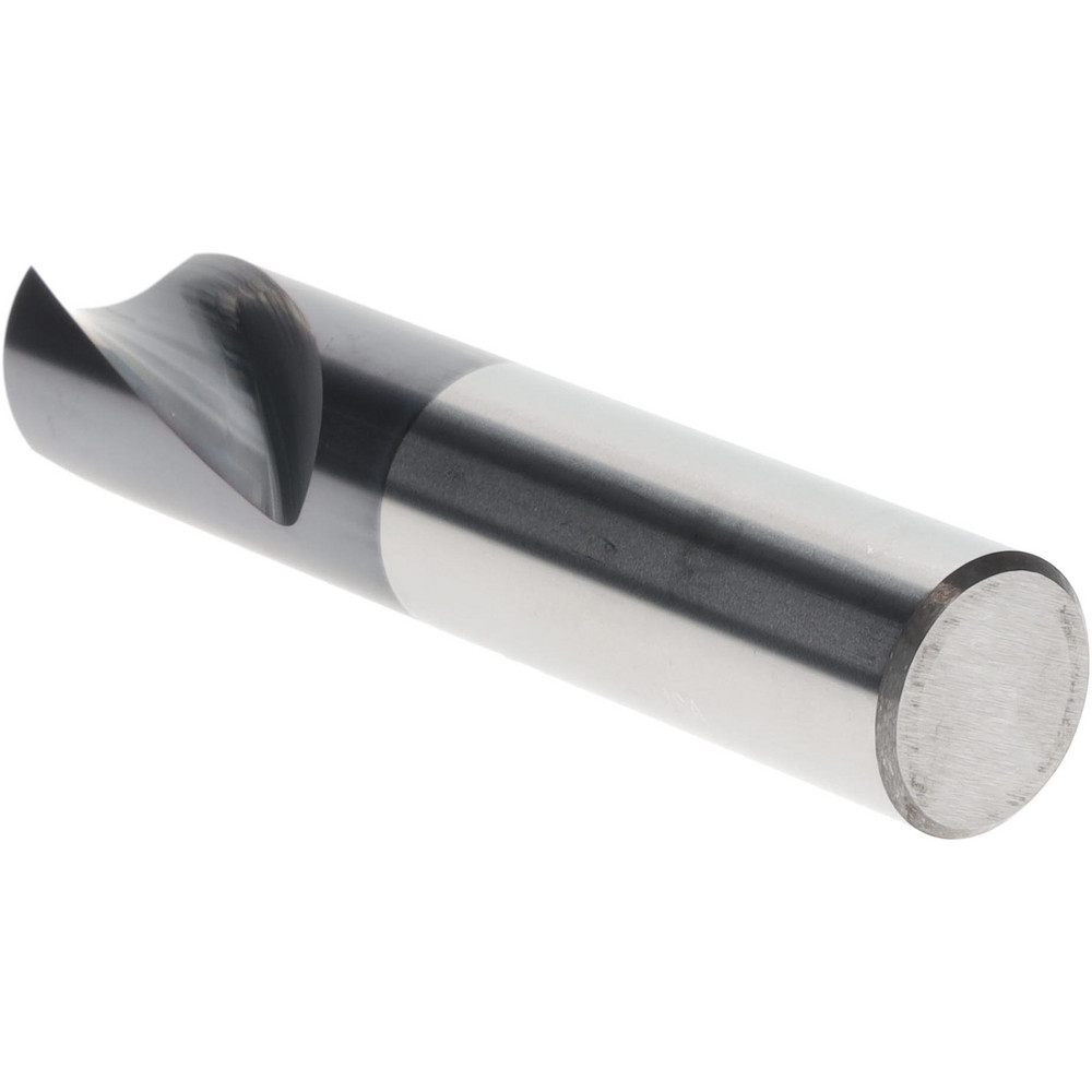 Titan USA Spotting Drill: 3/4" Dia, 90 deg, 4" OAL, Solid Carbide - TC28748