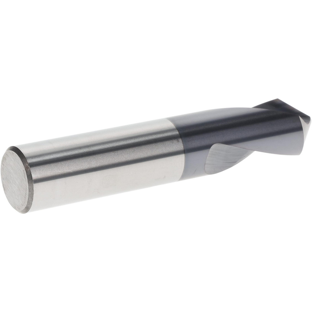 Titan USA Spotting Drill: 3/4" Dia, 90 deg, 4" OAL, Solid Carbide - TC28748