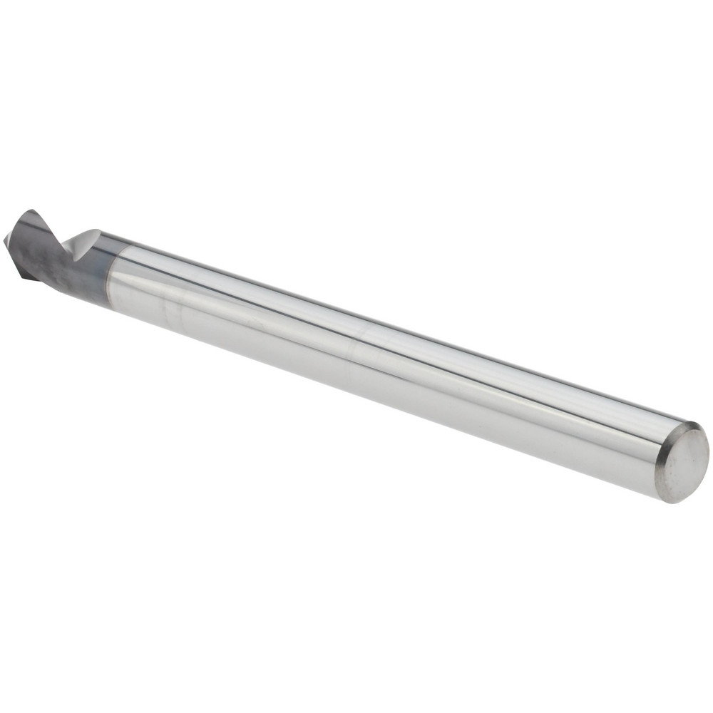 Titan USA Spotting Drill: 1/4" Dia, 90 deg, 3" OAL, Solid Carbide - TC28716