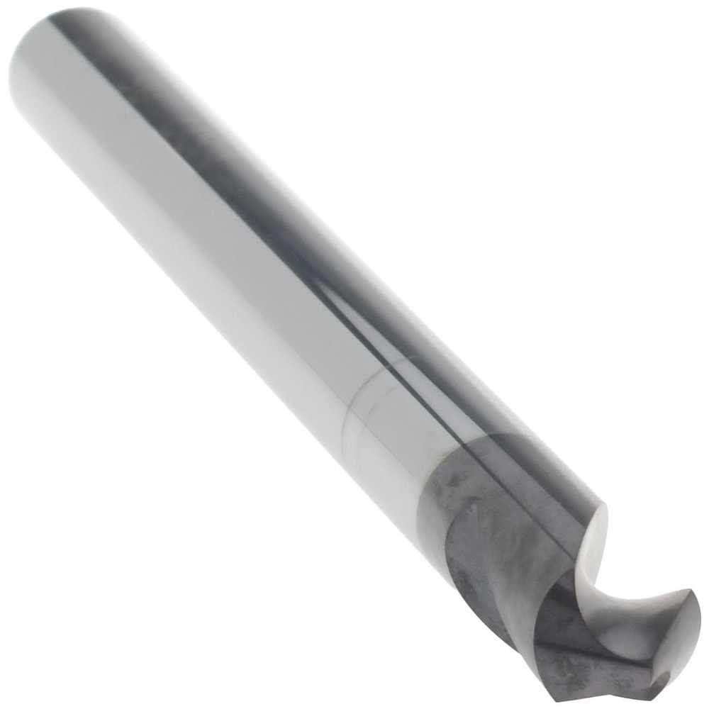 Titan USA Spotting Drill: 1/4" Dia, 90 deg, 3" OAL, Solid Carbide - TC28716
