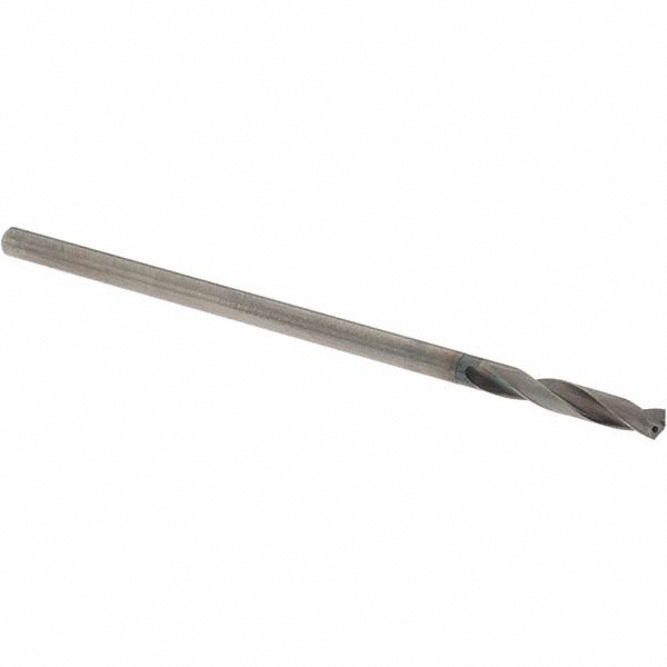 Walter-Titex Spotting Drill: 4.00 mm Dia, 120 deg, 100 mm OAL, High-Speed Steel - 5153658