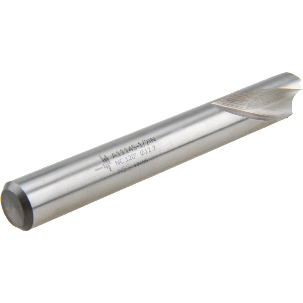 Walter-Titex Spotting Drill: 12.00 mm Dia, 120 deg, 102 mm OAL, Solid Carbide - 5058257