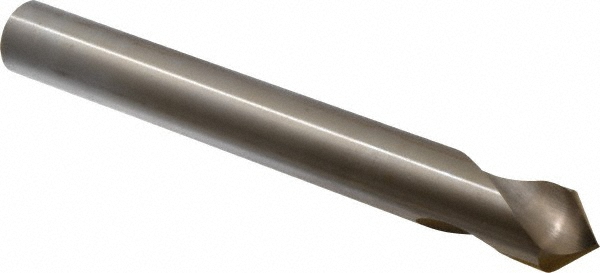 Cleveland Spotting Drill: 1" Dia, 90 deg, 8" OAL, Cobalt M-42 - C26186