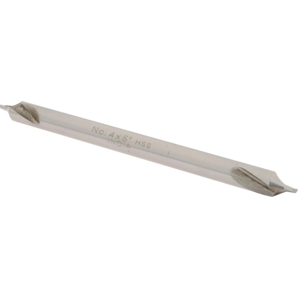 Titan USA Combination Drill & Countersink: #4, 5/16" Body Dia, 118 deg, High-Speed Steel - CS50045
