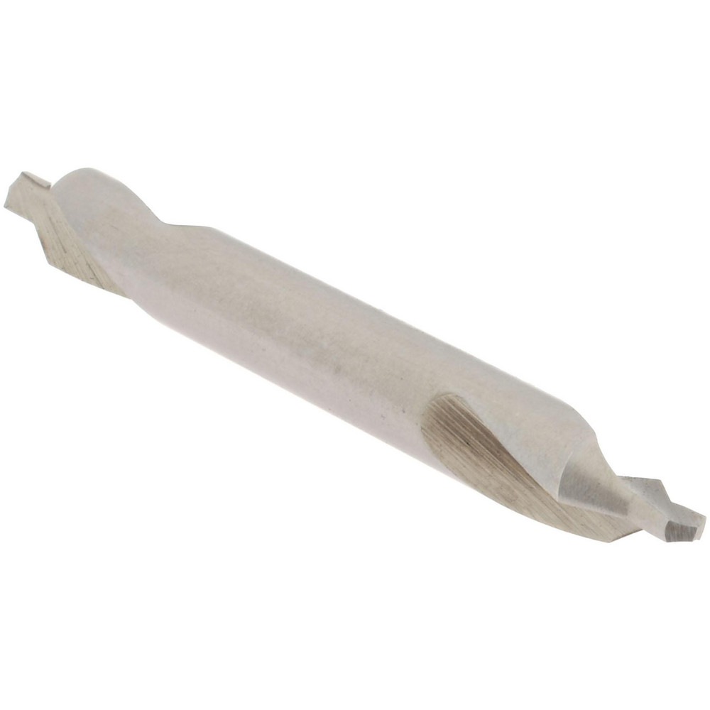 Value Collection Combination Drill & Countersink: #2, 3/16" Body Dia, High-Speed Steel - 156400002000000