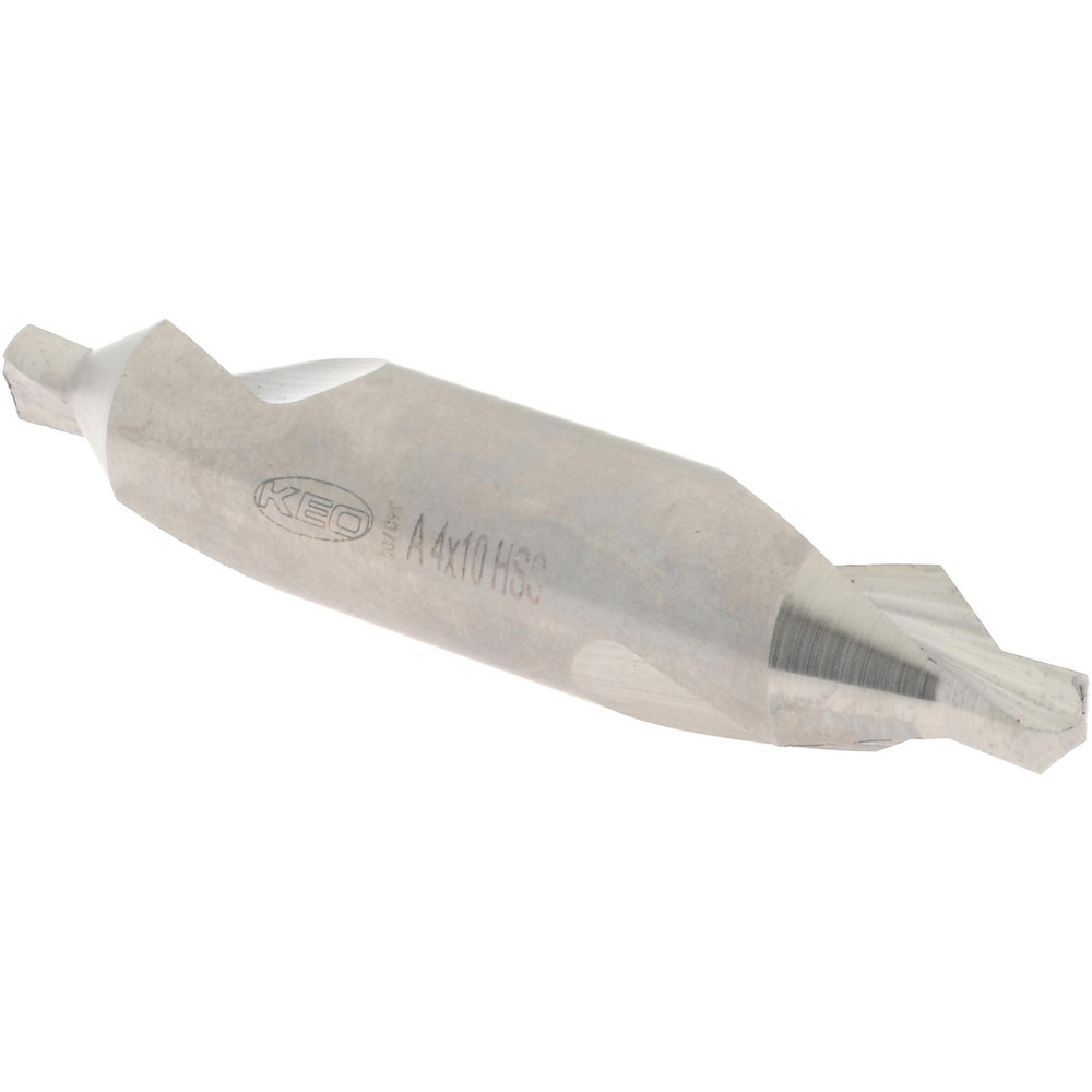 Guhring Combination Drill & Countersink: 10.00 mm Body Dia, High-Speed Steel - 9002810031500
